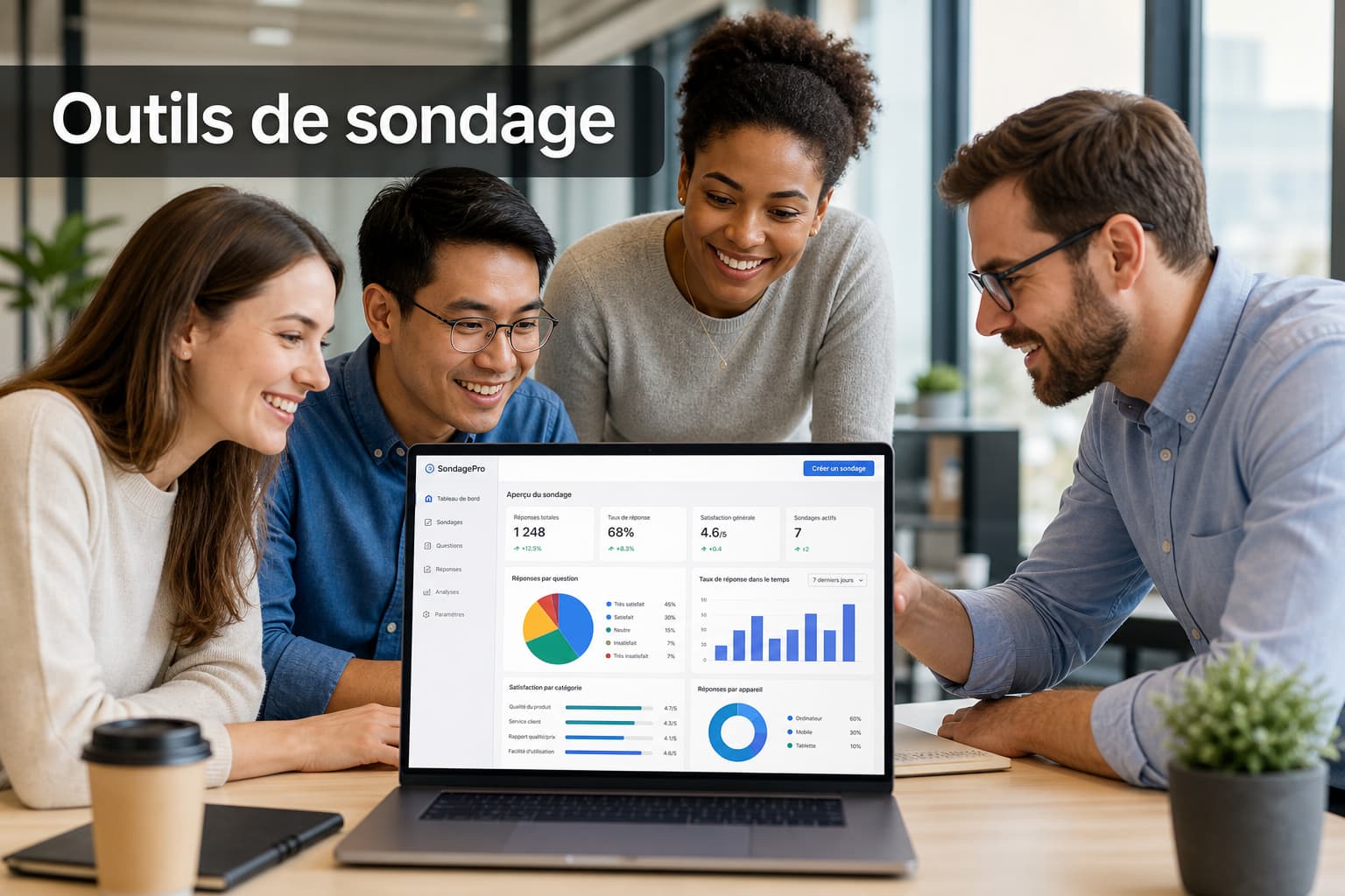 Divers professionnels collaborent autour d